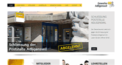 Desktop Screenshot of gewerbe-adligenswil.ch